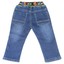 Pantaloni Invernali Termici Bambino Jungen – Modello In Cotone E Fleece, Blu, Sotala