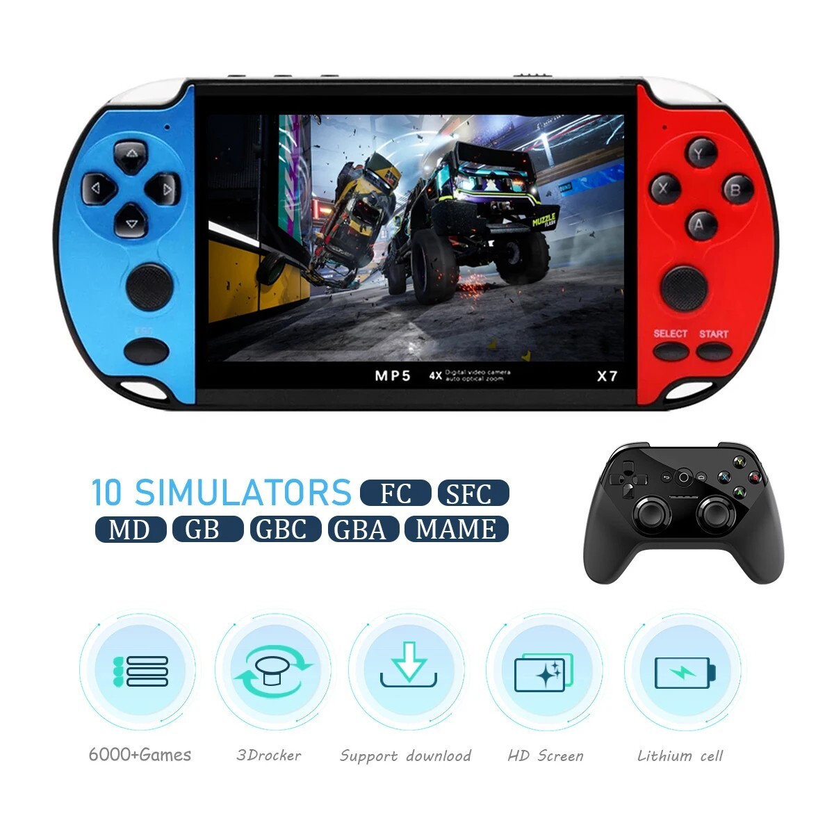 GAMINJA X7 4.3