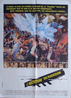 THE POSEIDON ADVENTURE - HACKMAN / BOOT - ORIGINAL FRANZÖSISCHES MEDIUM FILMP...