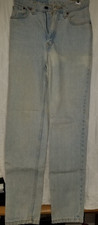 VTG 90s Levis 512 Jeans Slim Fit Tapered Womens Size 7 Jr. Light Wash USA