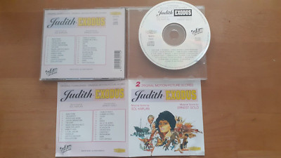 CD Ernest Gold & Sol Kaplan (Composer) 2 x O.S.T.  Judith & Exodus OSCAR 1960