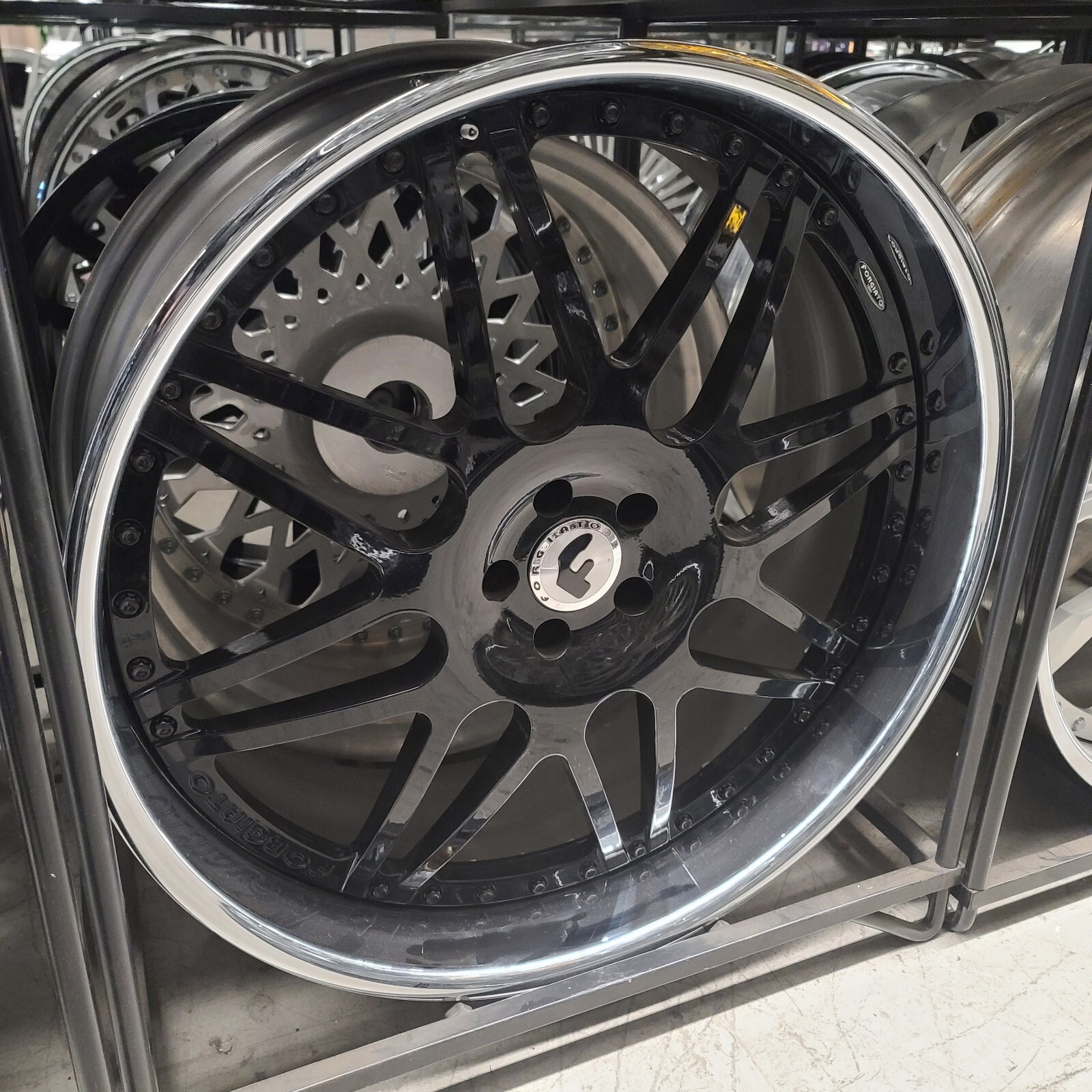 24" FORGIATO PINZETTE 5X112 MBZ SCLASS S580 S560 S550 AUDI BMW ROLLS ROYCE CULLI
