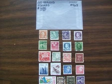 Sweden Postage Stamps - Sweden - Vintage - 20 Various Stamps (963)