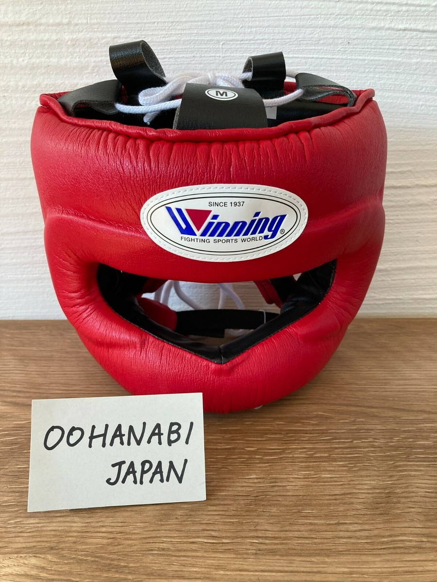 Winning Boxing Head gear FG-5000 Full Face Type Red/Black