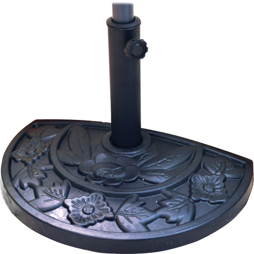 BASE OMBRELLONE A PARETE TARRAGONA PAPILLON 53,5X52X9,5HCM