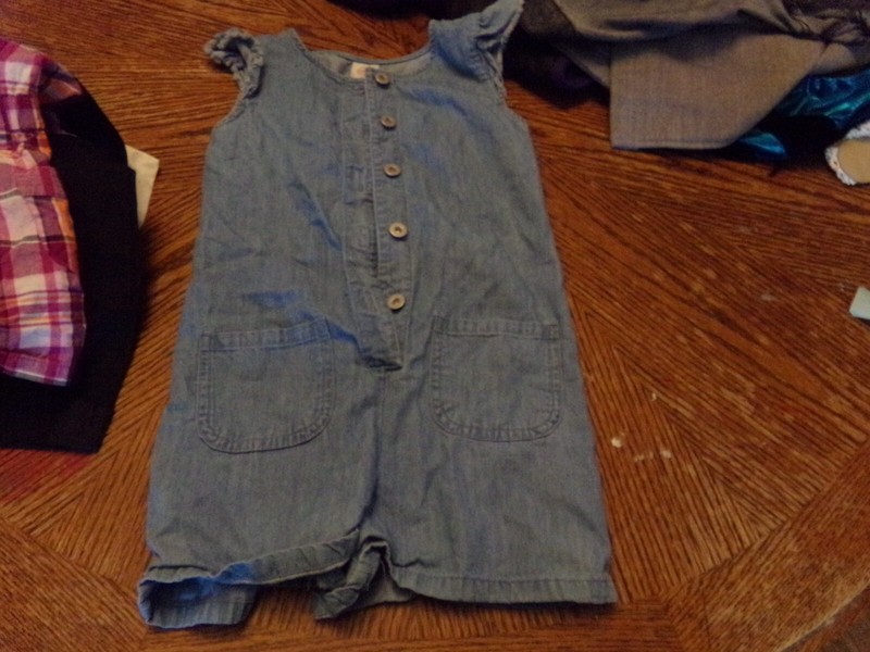 +*GIRLS  WONDER NATION SHORTS ROMPER SIZE 6X  1084-