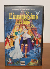 vhs l'incantesimo del lago 1995 columbia tristar cartone animato