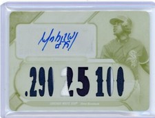 2017 Topps Triple Threads White Whale Relic Autograph #TTAR-JAB1 Jose Abreu 1/1