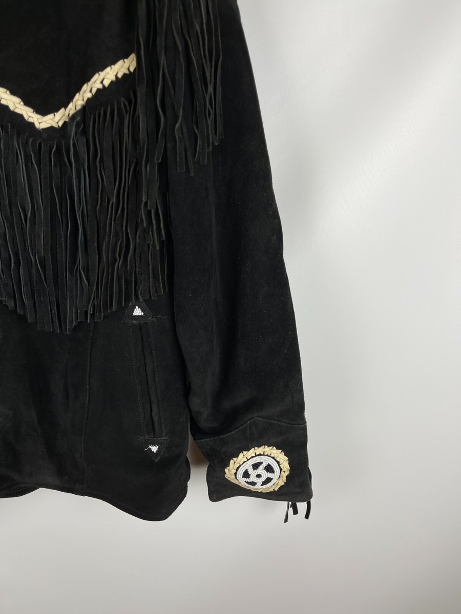 ジャケット・アウター 90's GEMBONY Tracker Type Suede Leather Vintage 90s Brown Suede Leather Trucker Jacket, Size M, Pre