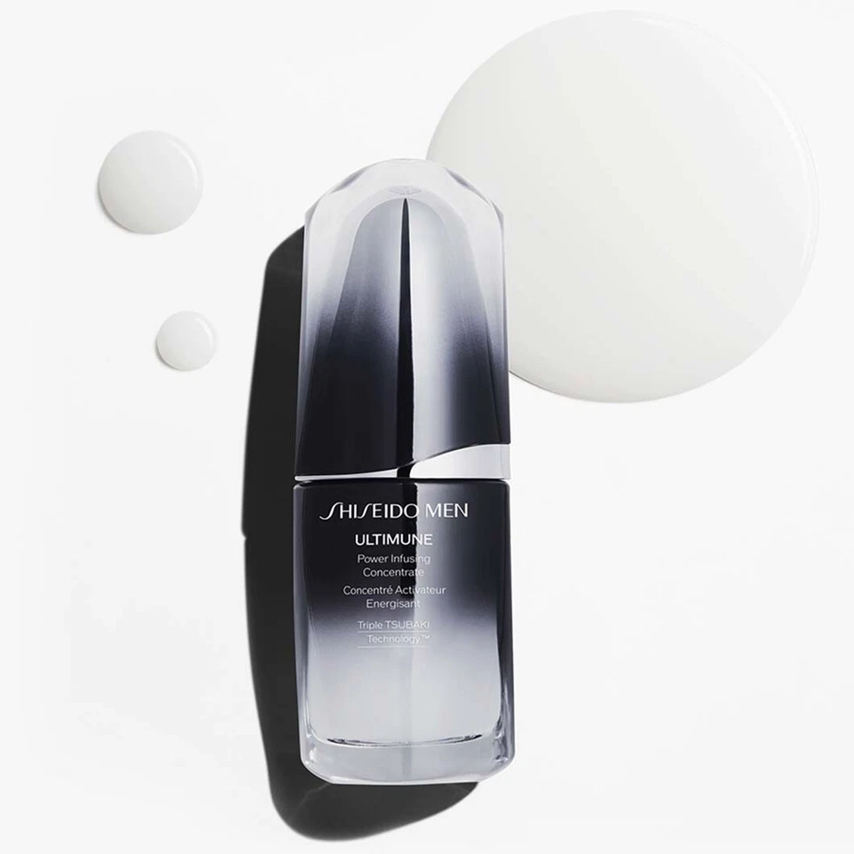 SHISEIDO MEN Ultimune Power Infusing Concentrate Serum After Shave Lotion 30ml - Image 4 of 4