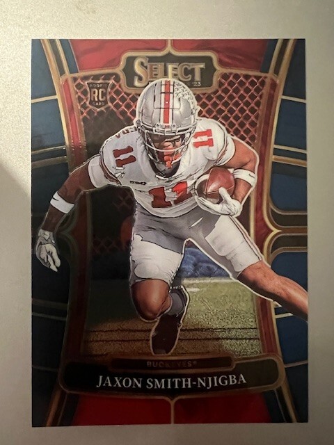 2023 Panini Select Draft - Jaxon Smith-Njigba ( Ohio State ) Rookie RC #7