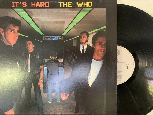 The Who ‎– It's Hard LP 1982 Warner Bros. Records ‎– 9 23731-1 EX