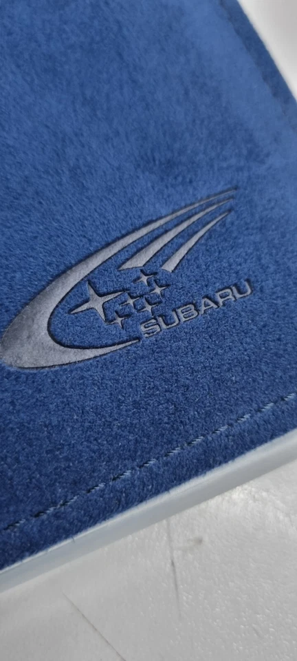 Porta Documenti Subaru Alcantara Blu Serie Limitata 350 Esemplari Spec C TYPE RA - Immagine 2 di 4