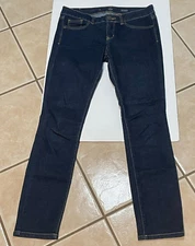 So jeans womens 7 skinny tapered 30 x 30 blue