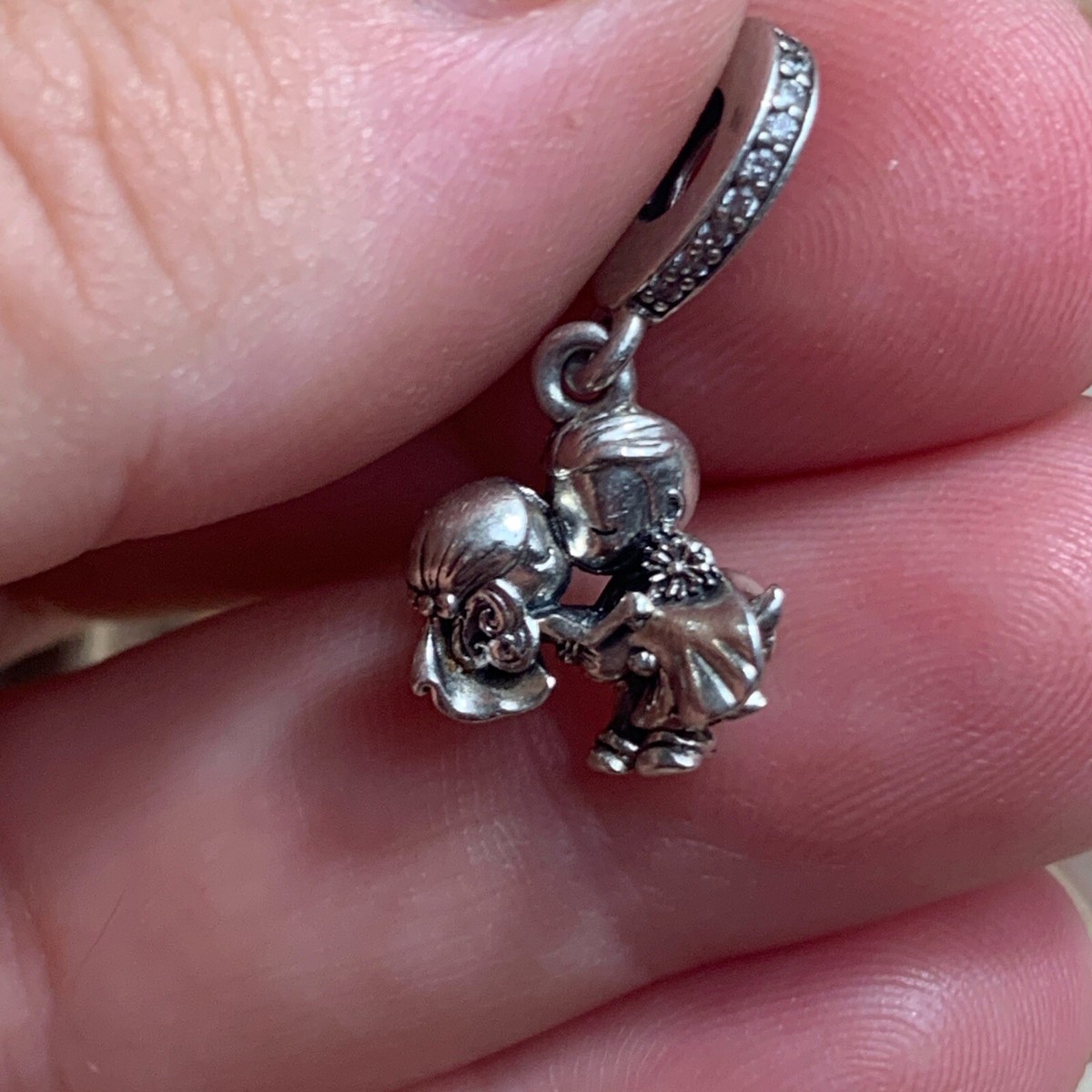 Pandora 925 Sterling Silver Married Couple Dangle Charm
