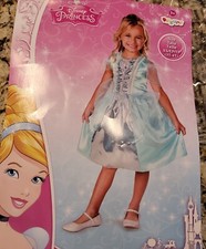 Cinderella Disney Princess Childs Costume Halloween Dress Extra Small XS 3T 4T