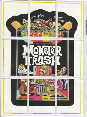 2024 Topps Wacky Packages Halloween ANS Complete Base Set 81 Cards