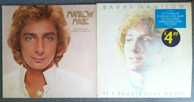 Records Barry Manilow Vinyl  LP If i Should Love Again + Magic Best of X2