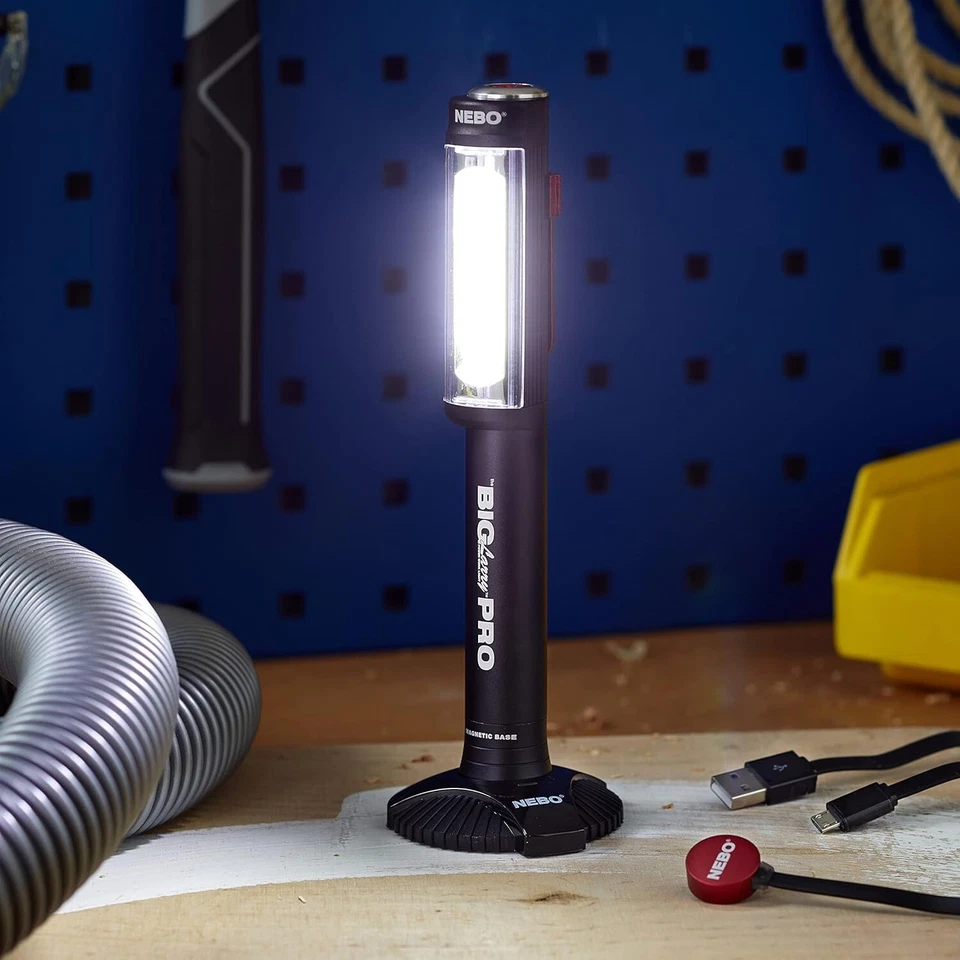 Nebo Torch Big Larry Pro Rechargeable Work Light water resistant 3 light modes - Image 2 of 4