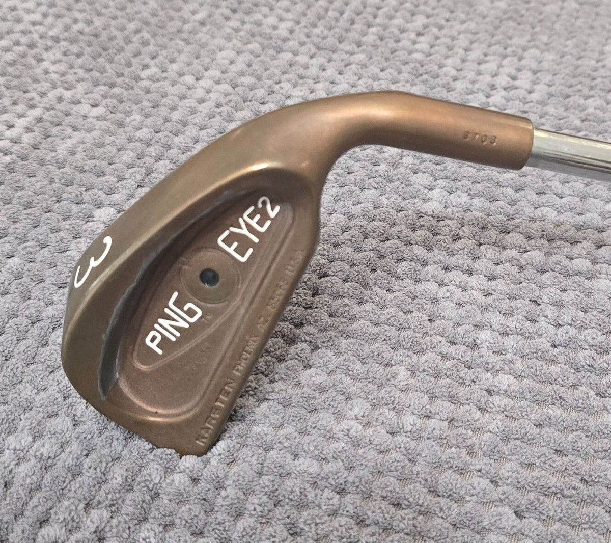 Ping Eye 2 Beryllium Copper / 3 Iron / Regular Flex Shaft | eBay