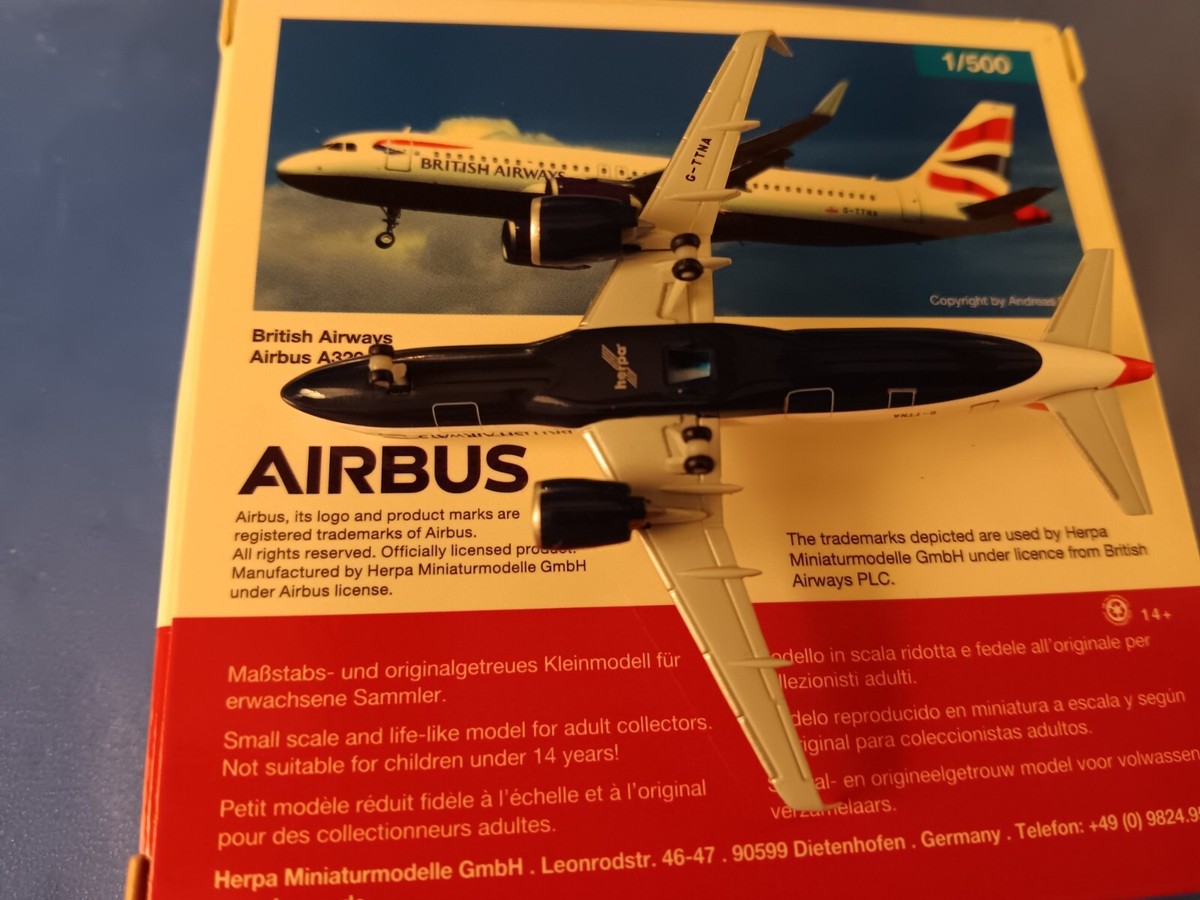 herpa Airbus A320 エデルワイス 1/500 ScaleModelStore.com :: Herpa Wings 1:500 - 537650