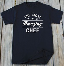 Chef T-Shirt Kitchen Cooking Profession Cook Gift Funny Christmas Tee