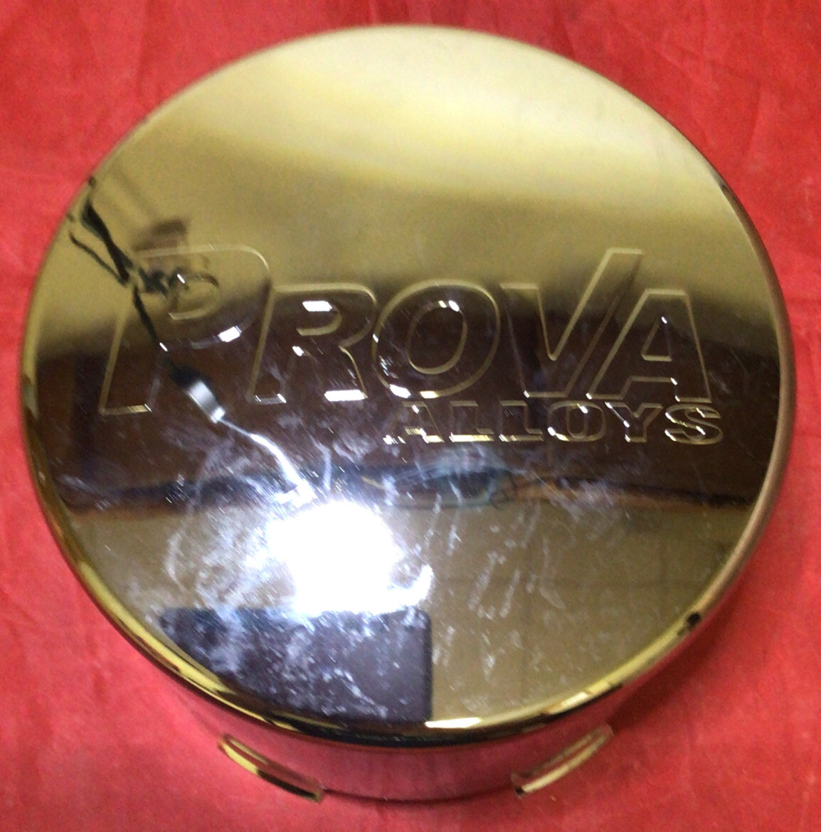 ONE USED PROVA ALLOYS CHROME CENTERCAP 928B137 12338
