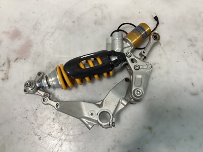 12-17 Ducati Panigale 1199S 1299S OHLINS TTX ELECTRONIC REAR BACK SHOCK LINKAGE