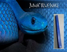 1 JUMA ® BLUE SNAKE PEN BLANK  .750" x .750" x 6" STEM TURNING SQUARE