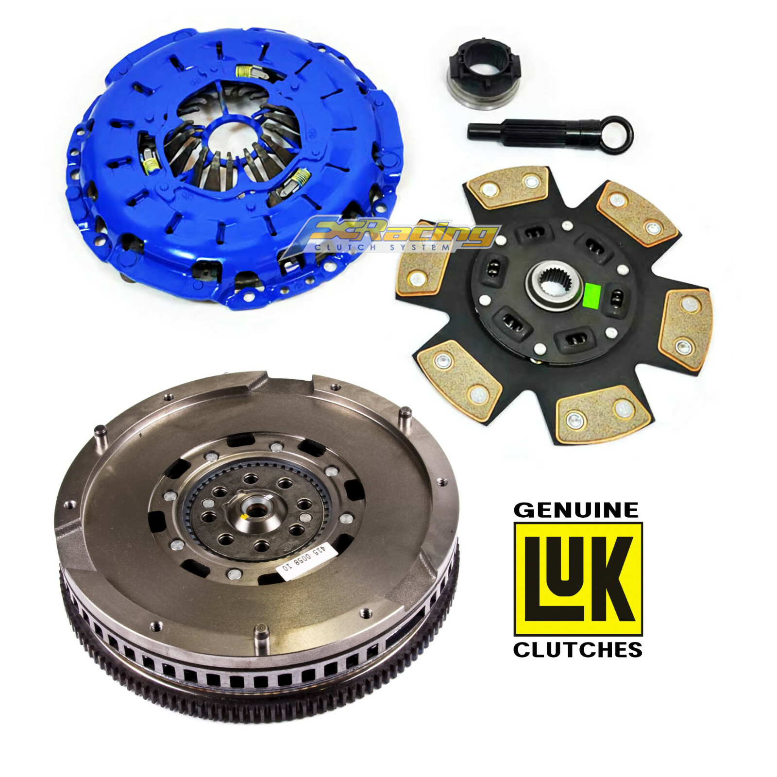 FX HD STAGE 3 CLUTCH KIT+LuK DMF027 FW for AUDI S4 A6 ALLROAD QUATTRO 2.7 TURBO