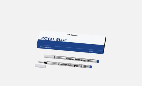 Montblanc Refills ( Pack of 2 ) For Fineliner Pens Black / Blue - Picture 6 of 7