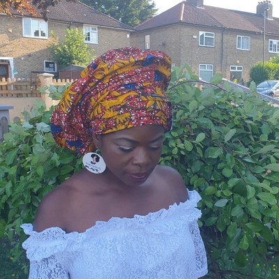 Ankara Headwrap African wax print headwrap Turban headscarves Ankara Headwrap African wax print headwrap Turban headscarves