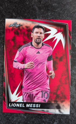 Lionel Messi #5 2024 Leaf card