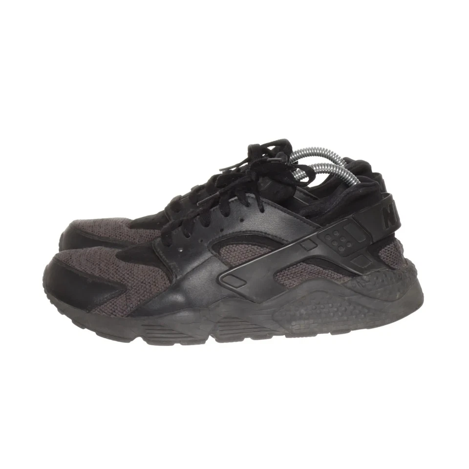 Nike, baskets, taille : 45, modèle : air huarache, noir/gris, homme #SG3 - Photo 3/4