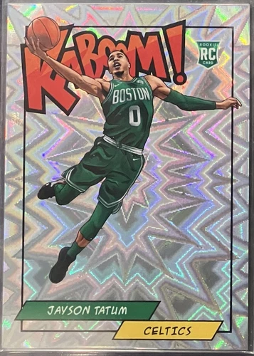 Jayson Tatum Rookie KABOOM! Case Hit 2018 Panini Kaboom SSP RC