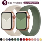 Solo Loop for apple watch band 44mm 40mm 45mm 41mm 49mm 46mm 42mm bracelet.