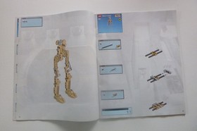 Star Wars Episode I Battle Droid, Lego Technic 8001, Complete w/manual