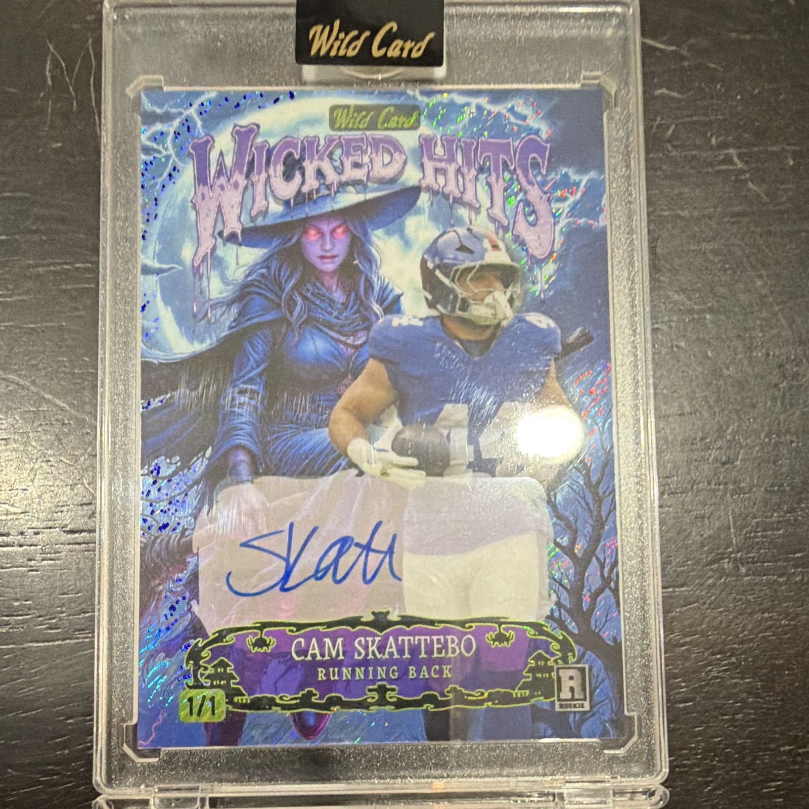 Cam Skattebo Topps Chrome Urban Legends #25 Superfractor