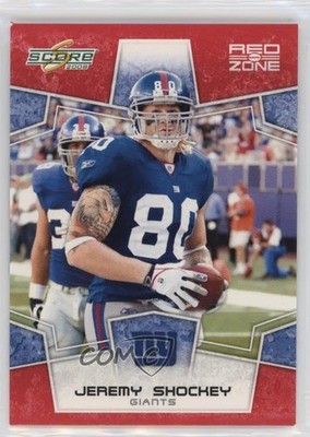 2008 Score Red Zone 73/100 Jeremy Shockey #210 0b2