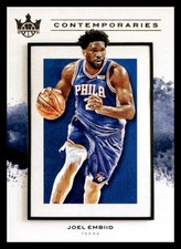2020 Panini Court Kings Contemporaries Joel Embiid #27 Insert 76ers