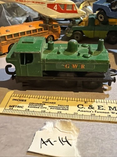 1979 Lesney Matchbox Superfast No. 47 Pannier Tank Locomotive Green A9-14