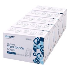 1000 5 Boxes 3.5"x5.25" Self Seal Sterilization Pouches, for Dental Tattoo Nail