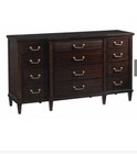 Lexington Kensington Place Baldwin Triple Dresser 12-Drawer Wood Brown 66" — photo 9