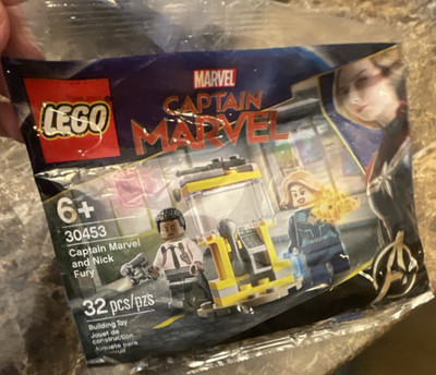 LEGO Marvel Super Heroes Captain Marvel & Nick Fury 30453 Polybag Set 32 Pieces