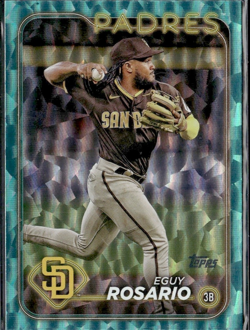 2024 Topps Series Two Eguy Rosario #414 Teal Foil /399