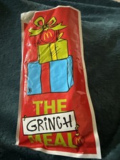McDonald's Grinch Meal Socks 2025 GREEN, New Open Pack