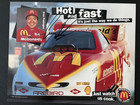 Cruz Pedregon Signed 8 X 10 Photo Placard NHRA Funny Car Dragster