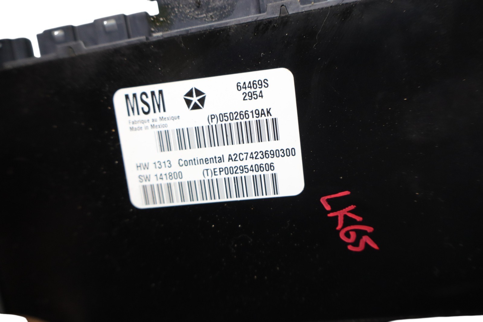 14-24 Maserati Ghibli Front Left Driver Side Seat Control Module Unit OEM