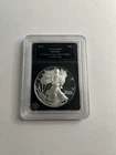 2004 American Eagle Silver Dollar Authenticated Proof Bradford Slab