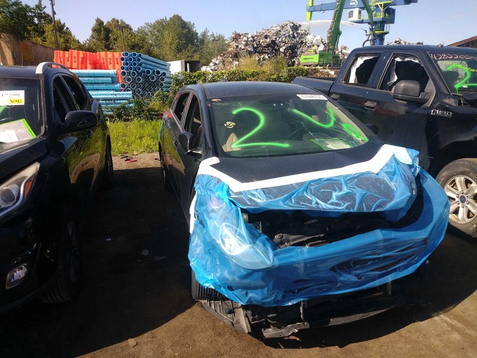 Conjunto de luz trasera izquierda Hyundai Elantra 2016 negro OEM 497714 - usado Foto 4 de 4